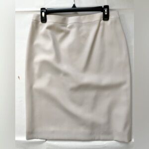 J. Crew Cream Pencil Skirt